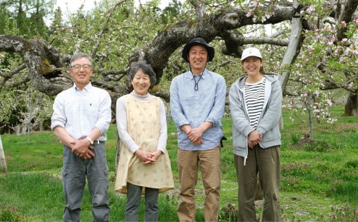 【ご贈答にも】 松陽園 樹上完熟 りんご サンふじ 3kg  岩手県遠野市 