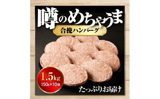 【2024年11月以降発送分】肉汁が溢れ出る 放牧牛放牧豚のハンバーグ【er008-007】