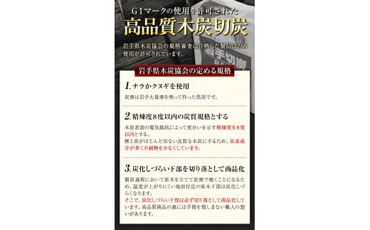 【九戸産】切炭 6kgパック×3《30日以内に出荷予定(土日祝除く)》 木炭  箱入り 岩手木炭 キャンプ バーベキュー BBQ 消臭 火鉢 囲炉裏 炭  国産木炭 川遊び ロッジ レジャー 行楽 安全 安心