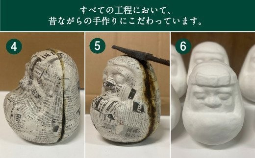 直方だるま 製作工程 ②