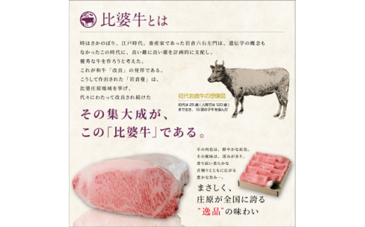 ＜比婆牛＞A5～A4ランク　焼肉用　モモ　600g【1372392】