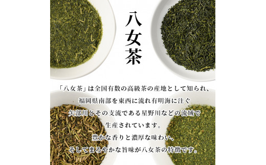 ＜定期便・全6回(連続)＞八女茶セット(総量3.6kg・約600g×6回)緑茶 煎茶 茶葉 小分け 常温 常温保存【ksg0634】【お茶の星陽園】