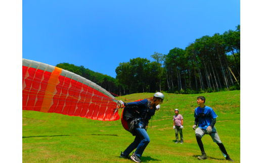 スカイパーク毛呂山　パラグライダー体験(2名分)