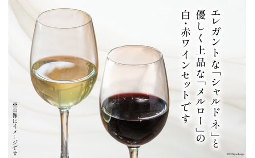 白 赤 ワイン 2本 セット  ジョイア シャルドネ メルロー 各 750ml [Poggio Verde（ポッジョ ヴェルデ） 長野県 池田町 48110667] 白ワイン 赤ワイン わいん 国産ぶどう使用 お酒 酒 アルコール