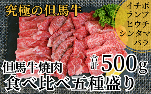 但馬牛を一頭買！特別な焼肉用盛り合わせ（イチボ・ランプ・ヒウチ・シンタマ・バラ）