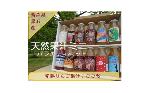 天然果汁ミニ180ml×12本バラエティセット【1416270】