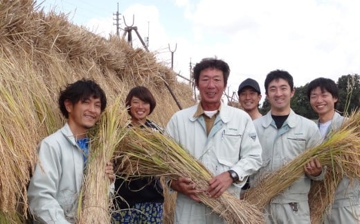 土作りを大切に、大地と手をつないで作りました