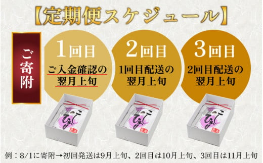 【令和6年産 新米】【3ヶ月定期便】越前大野産 一等米 帰山農園の棚田育ちコシヒカリ 5kg 5分づき 5kg × 3回 計15kg 