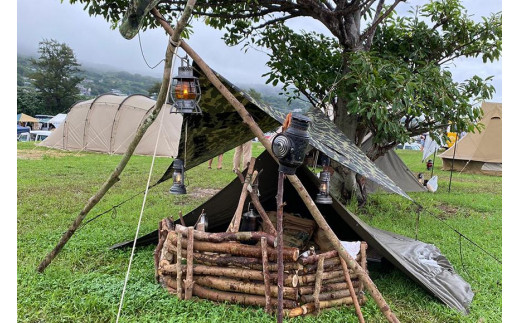 チケット キャンプご招待 NEOSアウトドアパーク南城  ( 沖縄県南城市・２名様 )