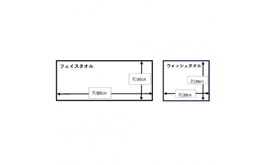 【高級ピマコットンを使用】ウォッシュタオル2枚　W premier plus(009_5073)