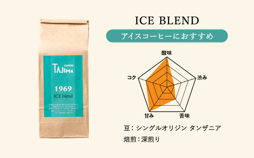 TAJIMA COFFEE 選べる 豆 粉! 選べる 2種のブレンドコーヒーセット(200g×2) / 自家焙煎珈琲 コーヒー 珈琲 老舗 喫茶店の味 ブレンド / 豆  ICE blend