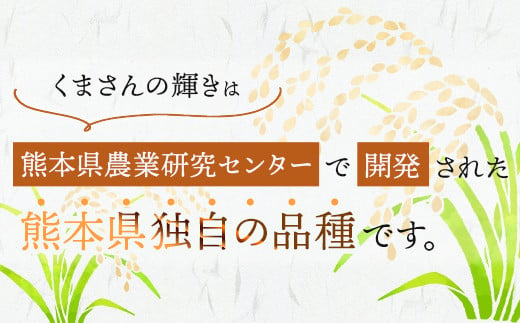 【R6年産米 定期便3回】多良木町産 『くまさんの輝き』 5kg×3回 【計 15kg 】 定期便 定期配送 精米 お米 米 艶 粘り 甘み うま味 もちもち 熊本のお米  5kg 15キロ 熊本県 多良木町 044-0589