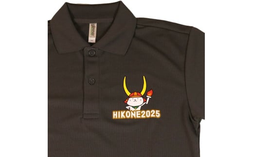 ふるさと納税 服 男 滋賀県 彦根市 国スポ 2025 ポロシャツ ダークグレー S S 国スポ 2025 ポロシャツ アーミーグリーン SS S M L LL 3L 4L 5L