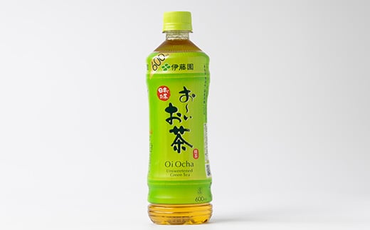 入間産茶葉使用　PETお～いお茶緑茶　600ml×24本【1400383】