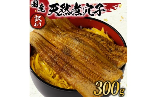 訳あり 煮穴子 300g 国産 肉厚 冷凍 あなご 穴子 天然 不揃い 魚介 魚介類 鮮魚 海鮮 魚 お魚 醤油 タレ 煮込み 玄品 高級 長崎県 産 大阪府 松原