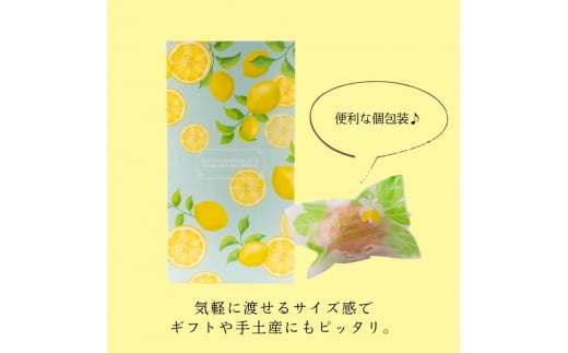 コロンとかわいい♪爽やかな風味 レモンケーキ 5個入り【常温配送】 | お菓子 洋菓子 菓子 スイーツ 柑橘 檸檬　個包装