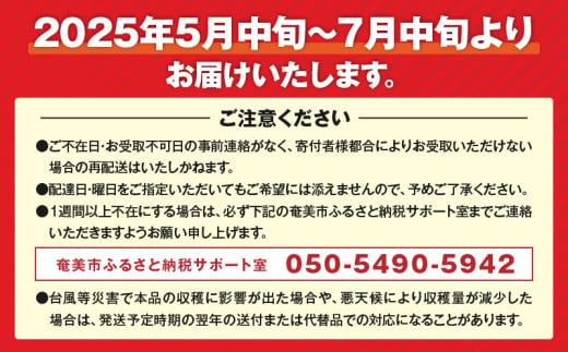 【2025年先行予約】奄美のパッションフルーツ 2kg　A041-001