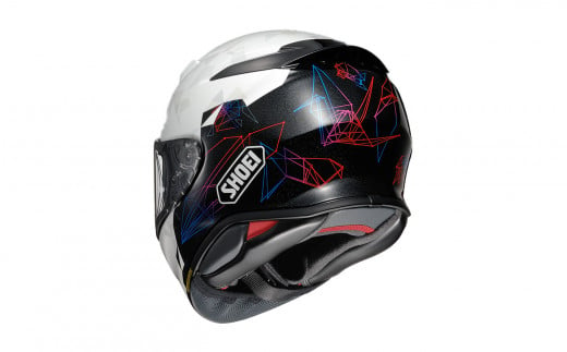 SHOEI ヘルメット Z-8 ORIGAMI(オリガミ) TC-5 (BLACK/WHITE)  Sサイズ パーソナルフィッティングご利用券付 