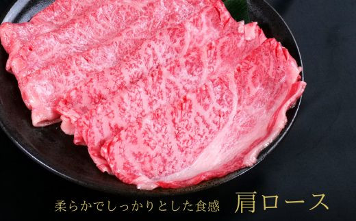 しまね和牛 すき焼きしゃぶしゃぶ用 （肩ロース、モモ）セット 600g 【黒毛和牛 スライス おすすめ 冷凍 和牛オリンピック 肉質NO.1】