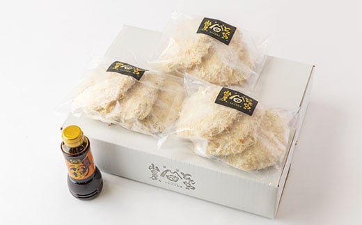 ≪冷凍≫工場直営　とんかつの山田屋の富ヘレかつ(150g×9枚)特製ソース付き　【1415186】