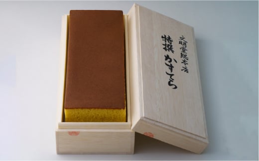 【お歳暮対象】【”味の芸術品”を、心ゆくまで】特撰 カステラ［1号］約580g【文明堂総本店】 [QAU003]