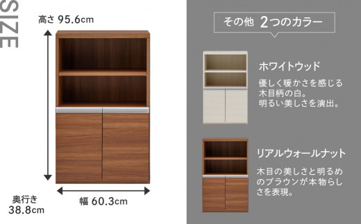 【ホワイトウッド】エントランスファニチャーハーフ 板戸 ECS-61H（W603 D388 H956mm）棚 板戸 収納 完成品 木目 靴 食器 回転連結式