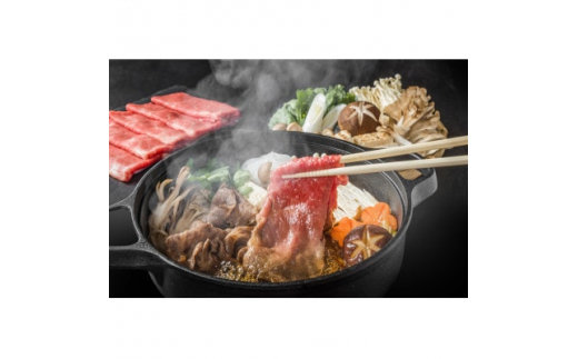 2023年11月発送開始『定期便』博多和牛しゃぶしゃぶすき焼き用500g(水巻町)全3回【5154884】