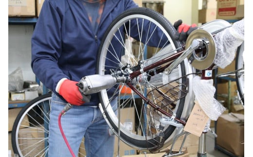 内装3段オートライト付き自転車ディオラ26型アッシュゴールド ※関東地方以外への配送不可 | 自転車 26インチ 3段 変速 オートライト ゴールド 金 チャリ チャリンコ 通勤 通学 日常 買い物 おでかけ 運動 安全 便利 関東限定 おしゃれ かわいい 贈答 ギフト 贈り物 プレゼント 茨城県 古河市 _AV40