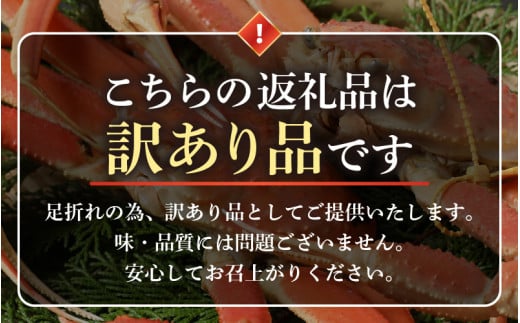 【先行予約】≪浜茹で≫ 地物！天然！はるか丸厳選！”訳あり”越前がに 約400g × 2杯【2025年2月上旬以降順次発送予定】獲れたて！茹でたてをお届けします！[m36-x002_02]