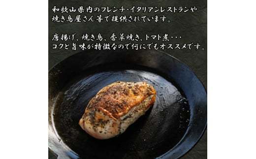  紀州 うめどり もも むね セット （もも肉1枚×2P＋むね肉1枚×2P） / 地鶏 銘柄鳥 鶏肉 鶏 鳥 肉 和歌山 紀州 有田 広川 【gbc315-set-2x2】