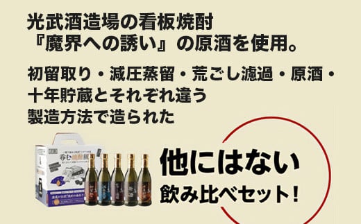 呑む焼酎辞典（270ml×5本セット） C-101