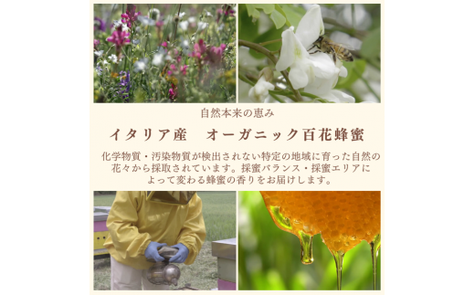 No.036 おもてなしセレクション受賞！『隠れ家シェフ手作り』百花蜂蜜テリーヌ イタリア産オーガニック蜂蜜　Flavor Terrine 百花蜂蜜