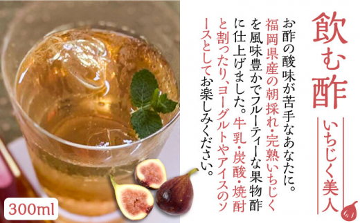 【全3回定期便】＜いちじく美人＞ 飲む酢 & ブランド果実ジャム 3種類  ( とよみつひめ / あまおう / 棚田ゆず )  セット《豊前市》【株式会社ワカヤマ】 地産 酢 ジャム セット 福岡 [VBW014]