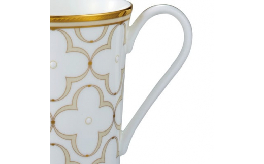 ノリタケ＜トレフォリオゴールド&amp;プラチナ＞マグカップペア (色変わり)【1464107】