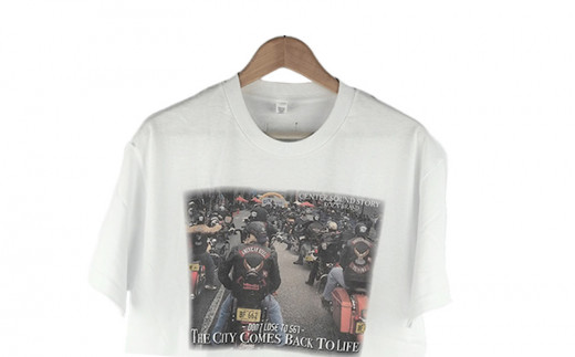 【6周年記念】CENTER SOUND STORY　Tシャツ　白（Mサイズ）【 生活雑貨 日用品 ファッション カジュアル シャツ shirt photoTシャツ 半袖 メンズ レディース 兼用 ユニセックス オリジナル 周年 記念品 プレゼント 贈答 贈り物 ギフト 南国 沖縄土産 】