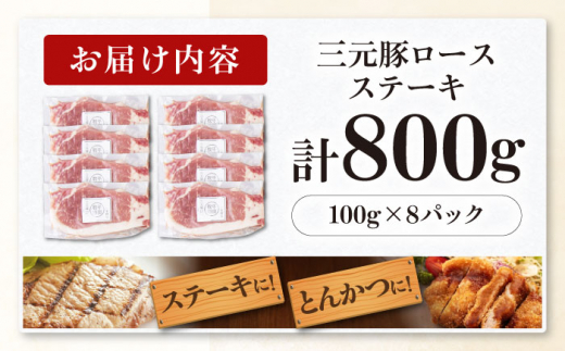 肉 豚肉 ロース ステーキ ステーキ用 とんかつ トンテキ 生姜焼き 冷蔵配送 