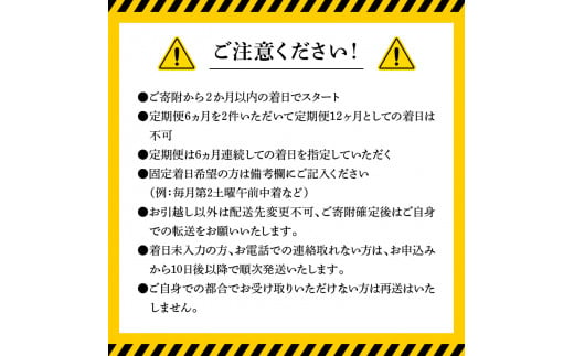 【お楽しみ定期便】延岡産活〆鮮魚の豪華お刺身（6ヶ月定期便） N019-YF073