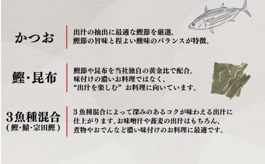 だしパック 国産 3種 味比べ セット 1包 10g 合計 60包 鰹 かつお 昆布 鯖 さば 宗田鰹  出汁 