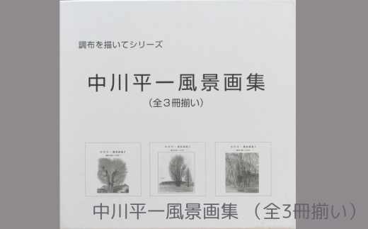 中川平一風景画集　全3巻揃い | 作品集 ケース入り 保存版 東京都