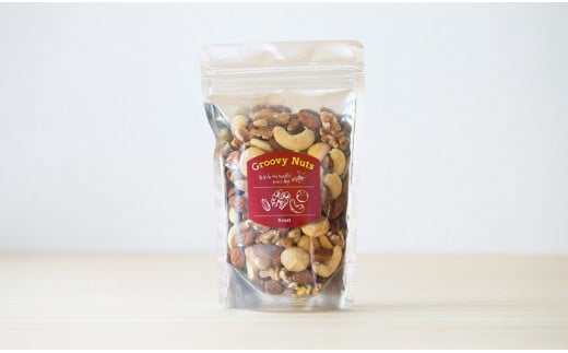 グルーヴィナッツ Groovy Nuts ローストナッツ 160g 素焼き