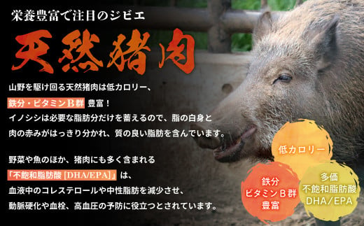 鳥取県産天然猪肉ミックススライス 200g ジビエ イノシシ 小分け