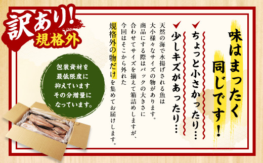 【5ヶ月定期便】【訳あり規格外】 業務用 ほっけ干物 1.9kg