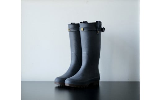 東川ラバーブーツブランドDaiichi Rubber RAKA（CHARCOAL：size24）