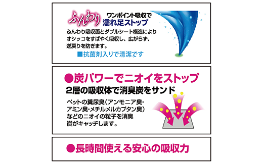 303【6ヶ月連続お届け】定期便 6回 消臭シート ダブルストップ レギュラー 80枚×4袋 クリーンワン ペットシーツ 犬用 消臭 抗菌 炭シート ペットシート