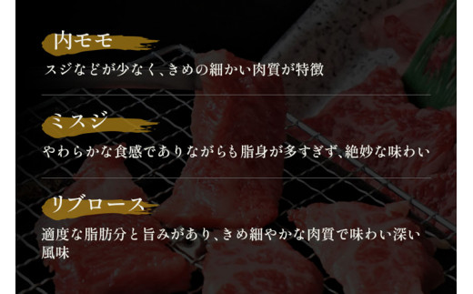 650．【和牛セレブ】【化粧箱入り】鳥取和牛5種焼肉食べ比べ 420g ◇
※着日指定不可