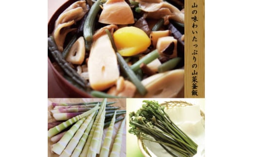 老舗割烹仕込みの釜飯2個セット（きのこ・山菜）