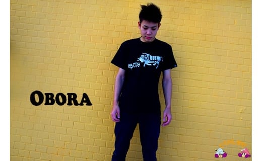 293　ＴＯＫＵＮＯＳＨＩＭＡ発ブランド　ＯＢＯＲＡ　Ｔシャツ　【ＢＵＬＬ】