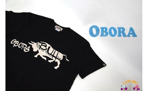 293　ＴＯＫＵＮＯＳＨＩＭＡ発ブランド　ＯＢＯＲＡ　Ｔシャツ　【ＢＵＬＬ】