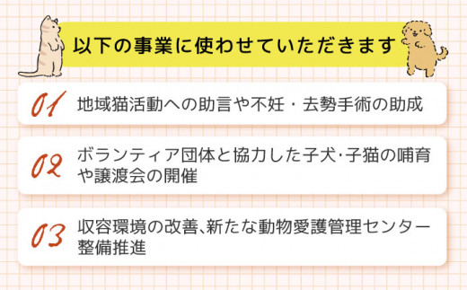 【お礼の品なし】犬猫殺処分ゼロプロジェクト＜500,000円＞長崎県ふるさと納税[42ZZAE008]長崎 長崎の変 動物 犬 猫 いぬ ねこ イヌ ネコ 保護犬 保護猫 支援 応援 チョイス限定 動物愛護 保護 どうぶつ 地域猫 寄付のみ