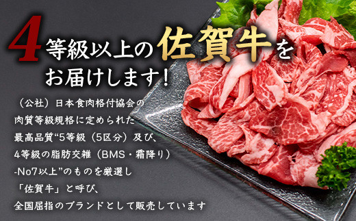 【5月発送】佐賀牛 切り落とし 500g×4【合計2kg】牛肉 肉 佐賀牛 切り落し 切落し 切りおとし E-122